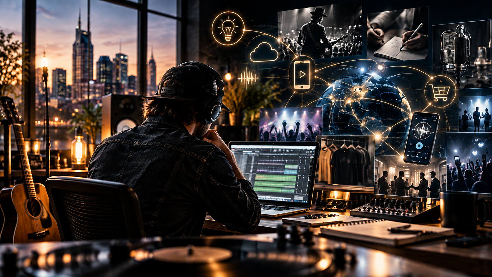Nashville independent artists using music technology and direct-to-fan tools to build modern music careers.